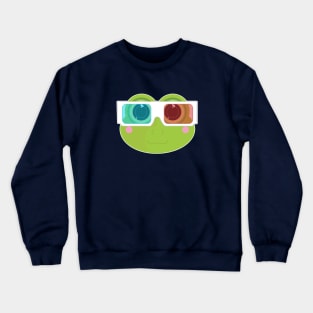 3D Frog 2 Crewneck Sweatshirt